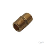 Doppelgewindenippel 3/8" Messing