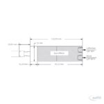 Druckluft-Einbau-Motor Modell 732MX – Bild 2