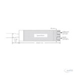 Druckluft-Einbau-Motor Modell 740MX – Bild 2