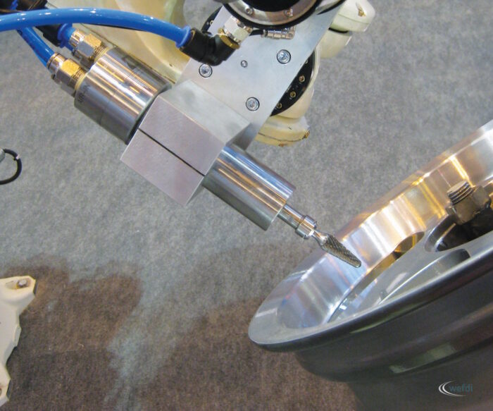 Druckluft-Einbau-Motor Modell 740XP – Bild 3