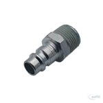 Stecknippel 3/8" Aussen- gewinde Stahl, verzinkt