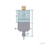 Druckluft-CNC-Spindel Modell 625NS – Bild 2
