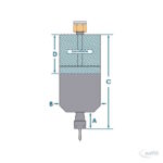 Druckluft-CNC-Spindel Modell 625XNS – Bild 2