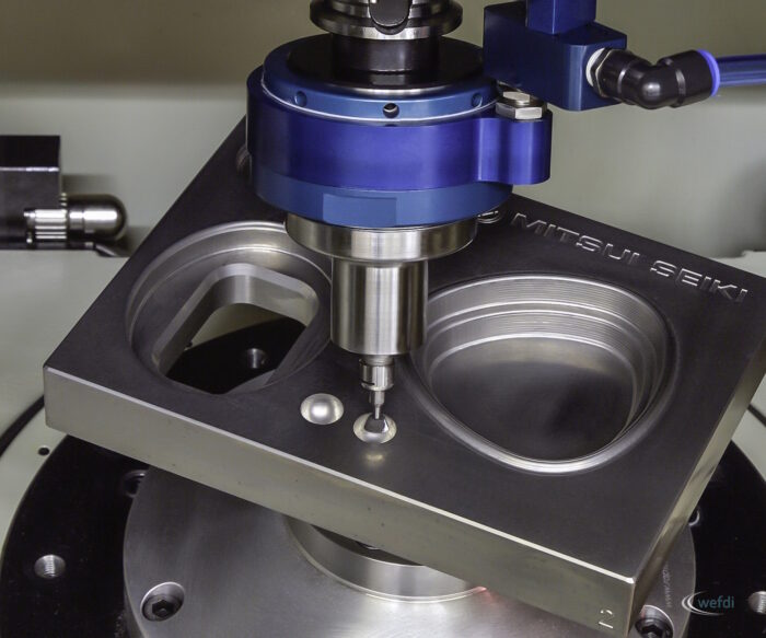 Druckluft-CNC-Spindel Modell 650CAT40 – Bild 3