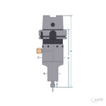 Druckluft-CNC-Spindel Modell 650HSK-A100 – Bild 2