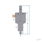 Druckluft-CNC-Spindel Modell 660JS – Bild 2