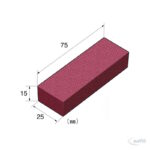 Gummipolierblock-Satz