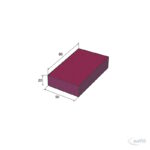 Gummipolierblock, weiche Ausführung