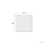 Poliertuch 200x200 mm