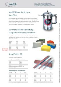 wefdi Produkte zur manuellen Bearbeitung 0624 oP - wefdi